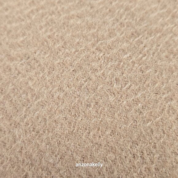 NWOT Tan Cashmere Scarf With Fringe - Picture 3 of 16